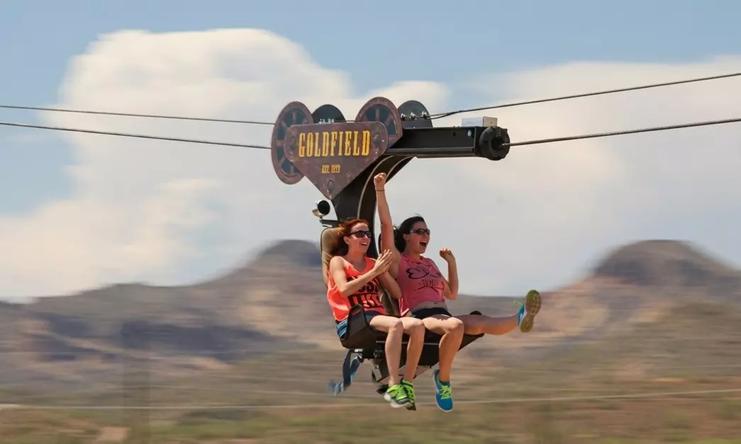 Superstition Zipline - From $21.60 - Apache Junction | Groupon