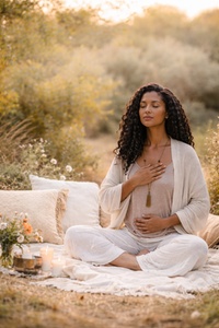 One Private 30 Minute Guided Meditation with Sound Healing Session - Sherimi Wellness