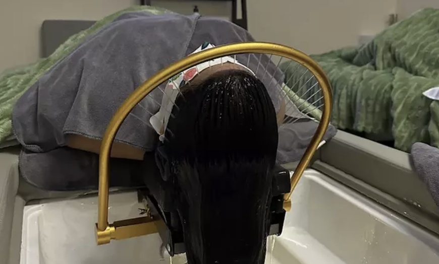 Image 13: Lux Head Spa for 1 or 2 w/Massage on Scalp & Upper-Body + Hot Stones
