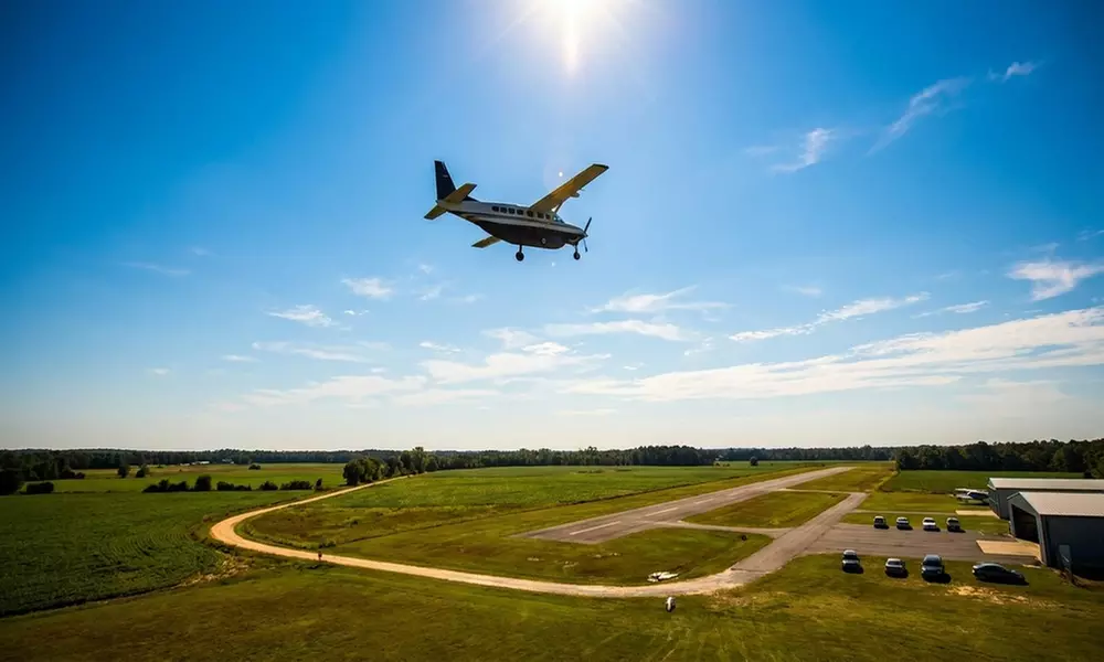 Exhilarating Tandem Skydive with Ecxiting View Await with Jump Georgia