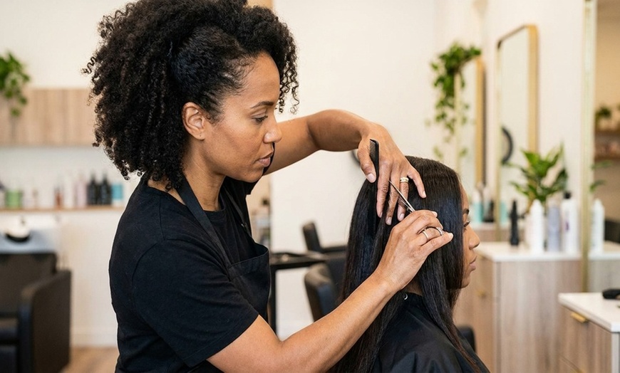 Image 7: Get Silky Hair with Keratin Straightening Treatment & Optional Haircut
