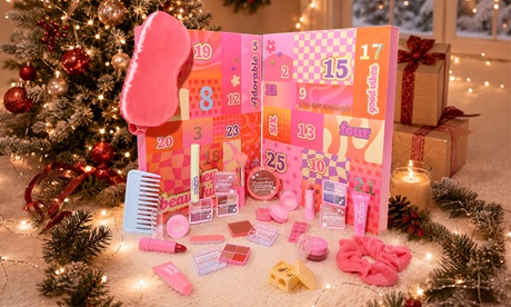 Sunkissed 95% Natural Beauty Advent Calendar Book, Blush