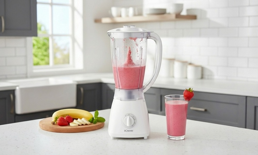 Image 5: Blender Bomann UM 378 CB blanc de 1,5 litre