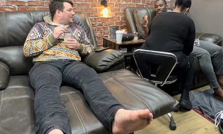 Rest + Relax Pedicure w/ aromatherapy - Alphamale Nail Care Services for Men