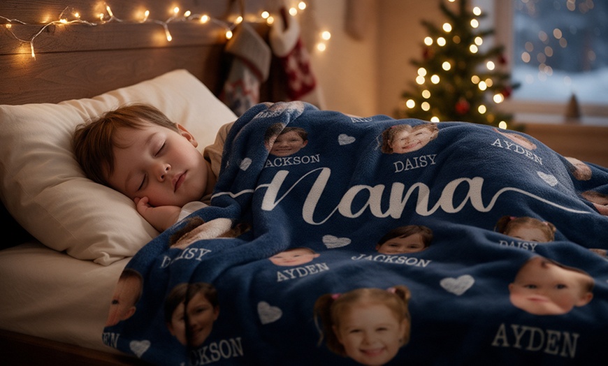 Image 12: Custom Photo Blankets from Justyling (Up to 91% Off)