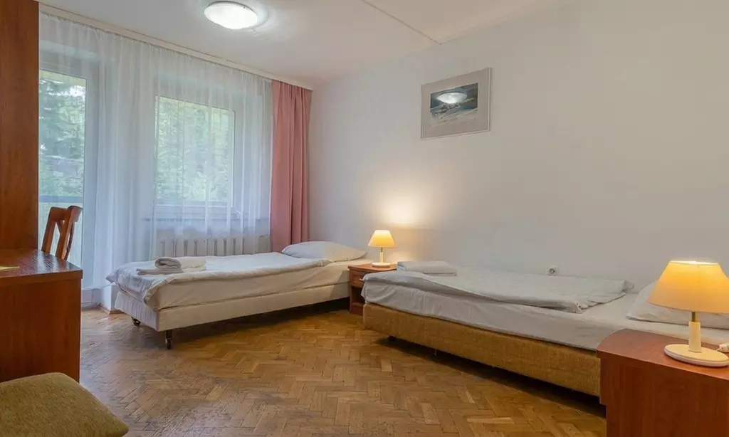 Pokój double z wyżywieniem w ośrodku Geovita Lądek Zdrój