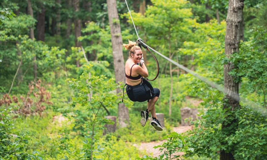 Image 7: Up to 37% Off Adventure Course & Ziplines at Tree To Tree Cape May