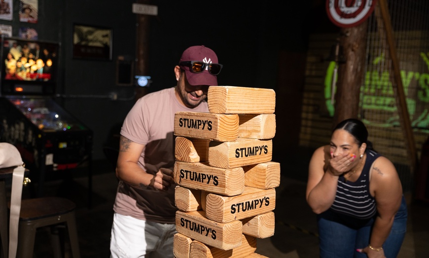 Image 8: Up to 45% Off Axe Throwing + Food & Drinks at Stumpy's Social