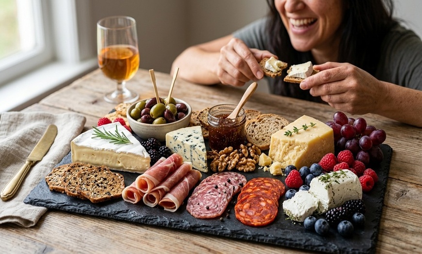 Image 5: Wine-tasting package for two with six samples and snacks