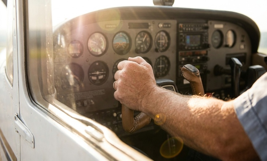 Image 2: Take Off! Introductory Flight Lesson with FAA-Certified Instructors