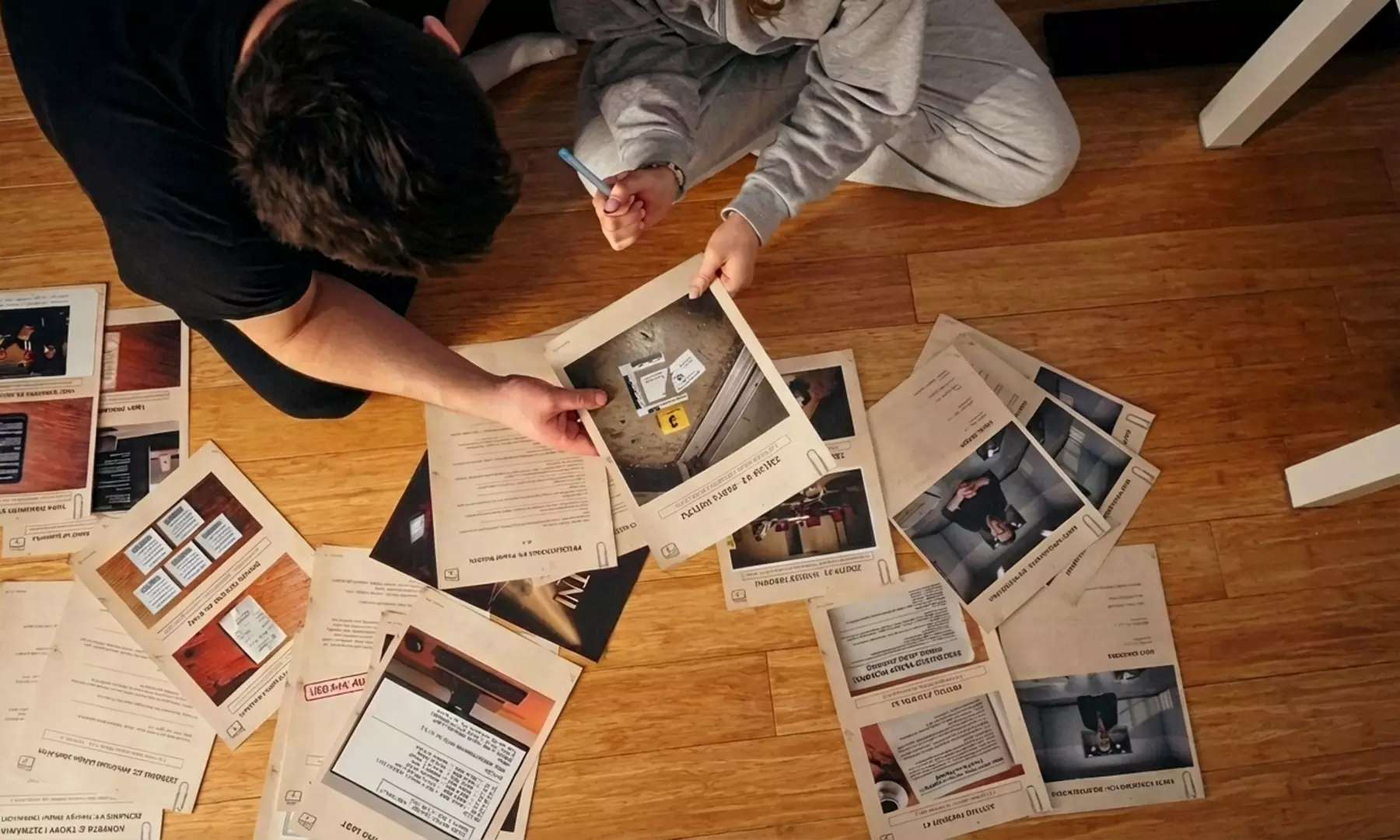 Gra detektywistyczna dla par i grup: Ostatni Seans i Akta Prawdy