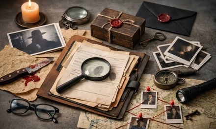 Solve a Murder Mystery for 4+ people - Any Scenario! - A Murder Among Us - QR Murder Mystery Games