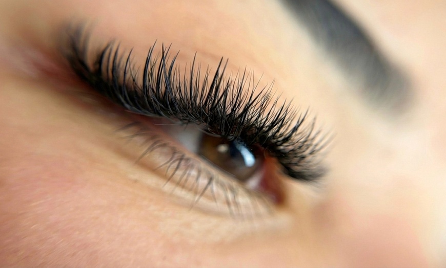 Image 6: Get a Full Set of Lash Extensions with Optional Eyebrow Shaping
