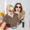 Image 16: Custom Photo Acrylic Fridge Magnets with Texts | Acrylic Gifts