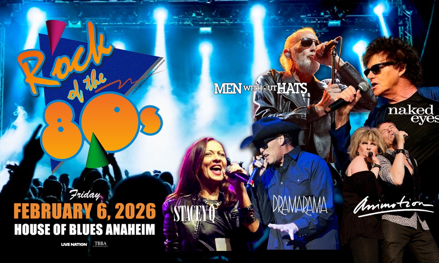 ROCK OF THE 80s: Men Without Hats, Naked Eyes & More - Up to 50% Off