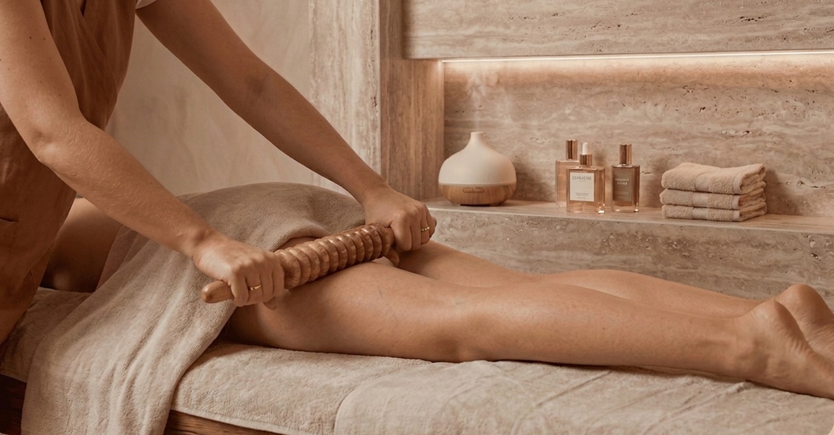 Sesiones de maderoterapia corporal y facial en Valencia