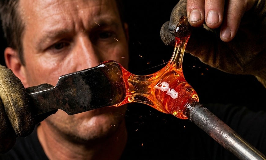 Image 7: Glassblowing Bubble Bowl Making Class for Two or Four!