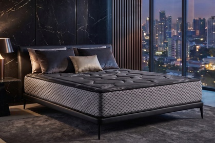 Supreme Black Supreme Multizone 200X200cm, Gray