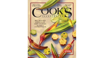 One Year Subscription to Cook's Illustrated - Blue Dolphin Magazines