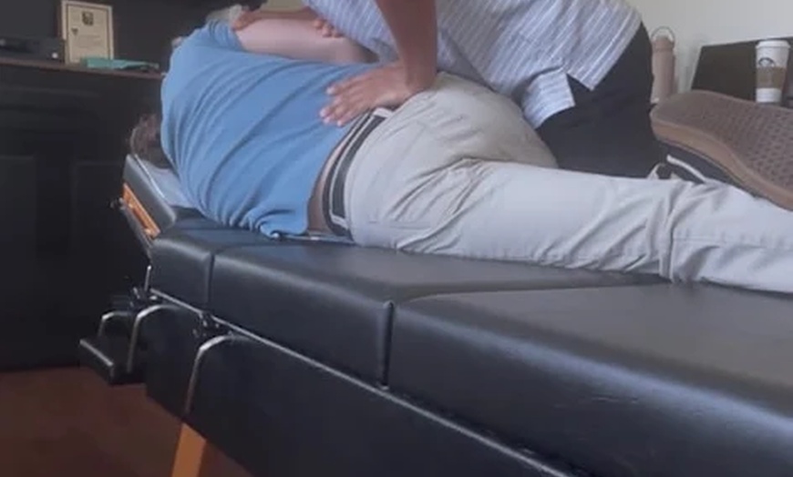 Image 4: Chiropractic Exam with Therapy Options