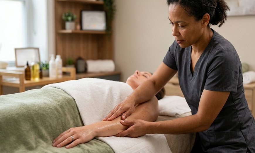 Image 6: 60 or 90-Minute Therapeutic, 45-minute Lymphatic Movement Massage, or 45-minute Reflexology (Up to 44% Off)