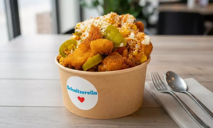 XXL-Schnitzel-Bowl nach Wahl für 1, 2, 4 oder 6 Personen