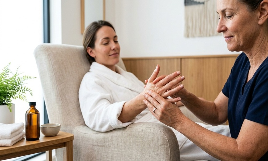 Image 4: Experience holistic healing at Mesa's serene Wildflower Massage,
