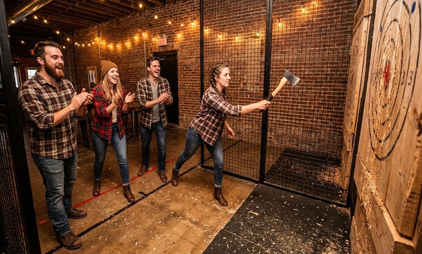 Image 5: Axe Throwing & Games at In The Game Liberty Center