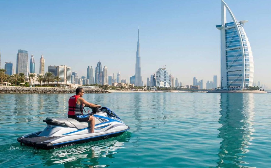 30,60,90,or 120-min Thrilling Jet Ski Rental Adventure In Dubai Marina