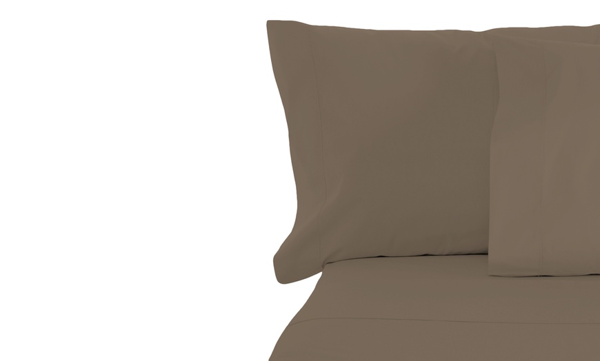 Image 14: 6 Piece 4 Pillowcases 1800 Series Cotton Feel Bamboo Cool Deep Pocket Sheet Sets