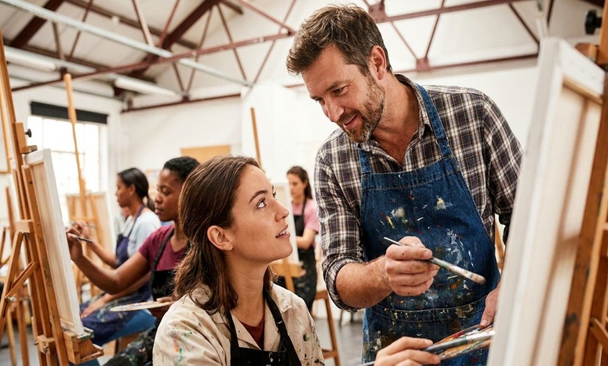 Image 3: BYOB Painting Class Deals & Special Offers with Up to 28% Off