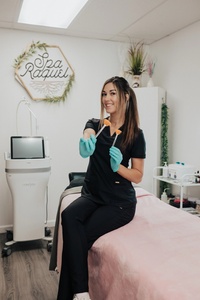 One 45 minute Dermaplaning Facial - Spa Raquel
