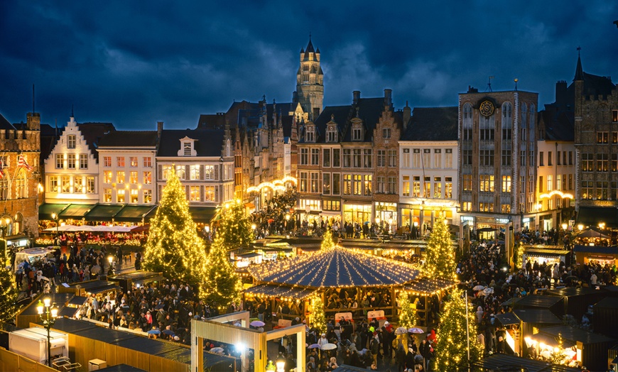 Image 9: ✈Brussels,Bruges & Amsterdam: 8-Day Christmas Market Tour with Flights