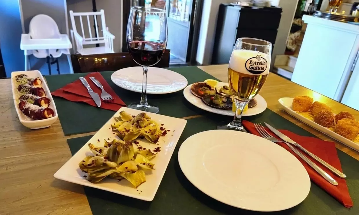 Experiencia gourmet española: menú degustación para 2 o 4 personas