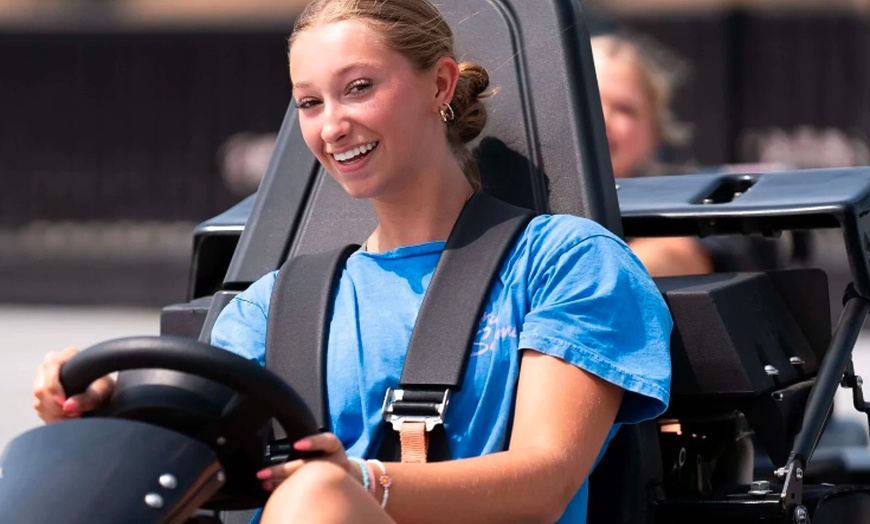 Image 6: $75 CJ Barrymore's Fun Card: Go-Karts, Drop Tower, Arcade & More