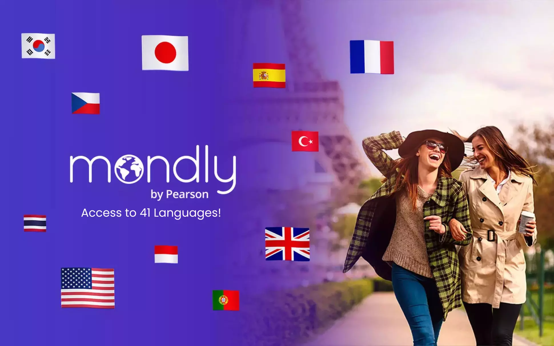 Up to 70% Off Mondly Language Learning Subscriptions