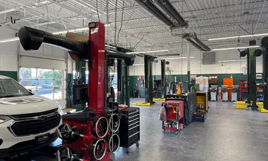 Image 2: Full Synthetic or Synthetic Blend Oil Change with Filter & Inspection