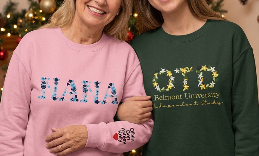 Image 10: Personalize a unisex hoodie for the perfect gift or stylish comfort!