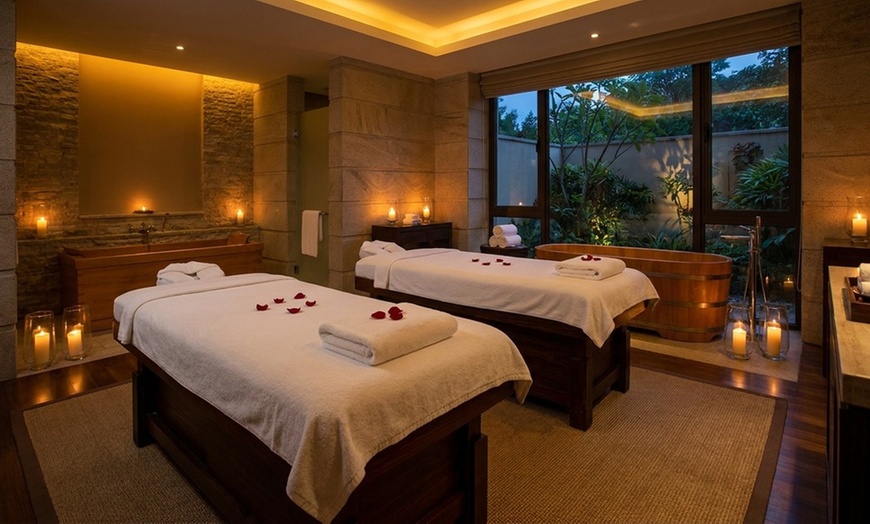 Image 2: Couple's Luxury Swedish or Deep Tissue Massage
