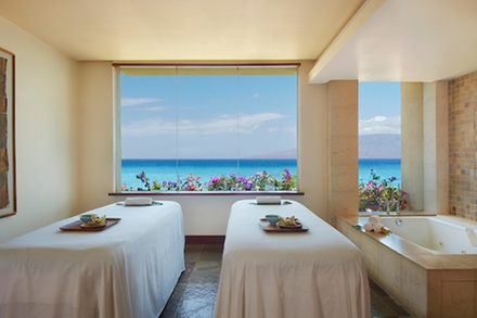 50-Minute Relaxation Massage with Scalp Massage or Hot Stone Enhancement, Spa Amenities, and More - SpaWell Maui at Hyatt Regency