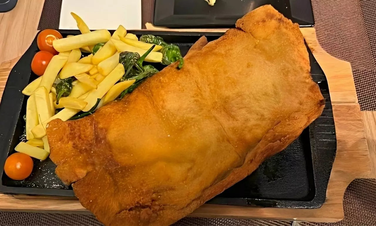 Menú Cachopo o Parrillada para 2 o 4 personas