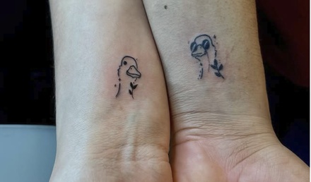 Matching 2inch Tattoos – Bring a Friend! - InkaSoul Studio