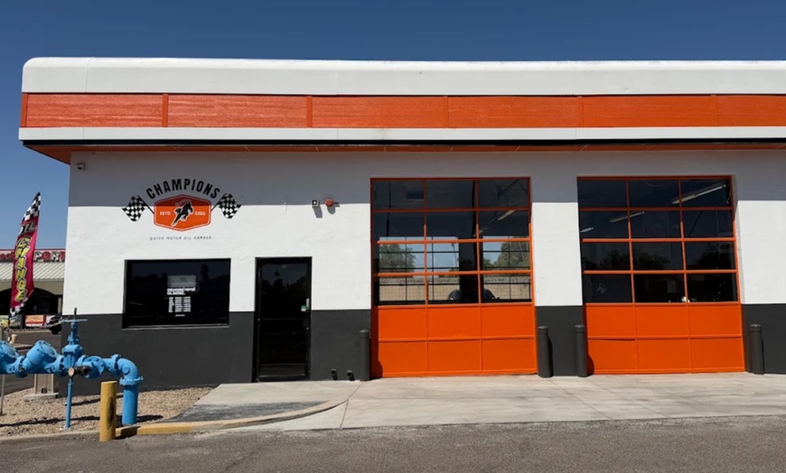 Image 2: Full Synthetic Oil Change & Filter Replacement at Champions Motor Oil