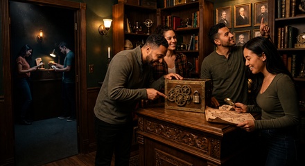 Private Escape Room Experience for Four People - Steal And Escape  Escape Room Adventure In San Diego