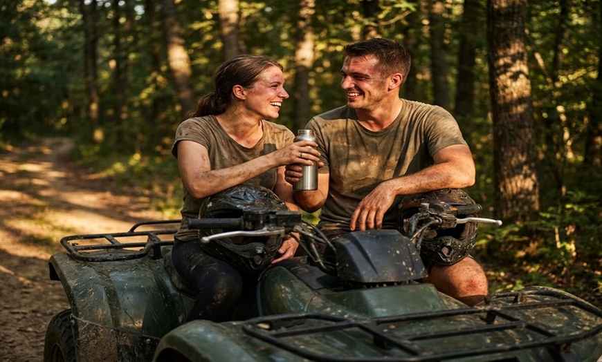 Image 5: Adventurous Hour-Long Ride on a Double Rider ATV