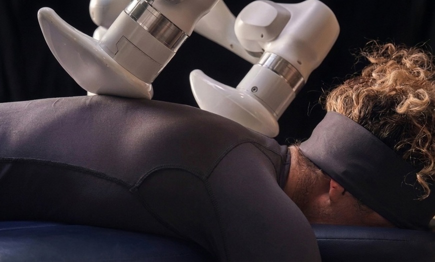 Image 3: 60-Minute Aescape AI Robotic Massage: Personalized Full Body Massage