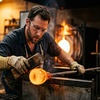 Image 8: Glass-Blowing, Wine or Beer Glass-Blowing, or Traditional Vase & More
