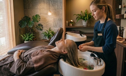 One 45 min Facial Session + Head Spa Scalp Cleanse - Meghal's Beauty Salon