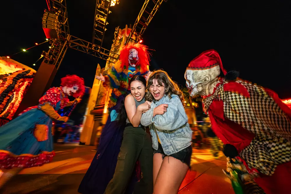 Halloween Horror Nights at Universal Studios Hollywood in California