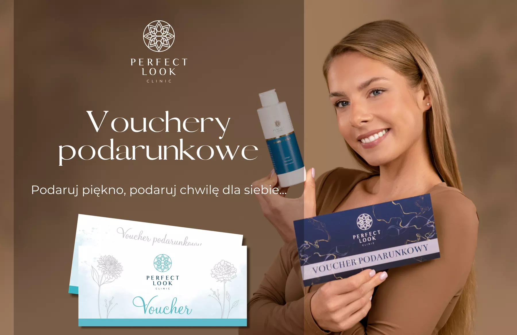 Karty podarunkowe o różnej wartości na wybrane zabiegi kosmetyczne